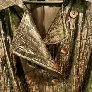 Leather look coat dress! Peck & Peck! Style always in fashion!